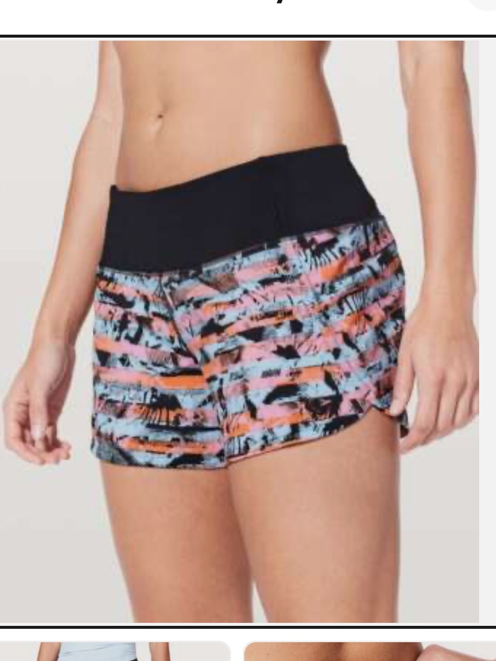 Lululemon Running Shorts size 8